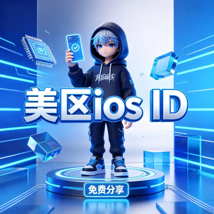 美区id账号与香港区 Apple ID 地区适配服务图标，展示地区选择思路
